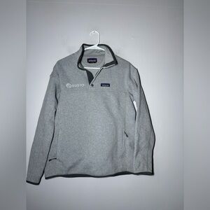 Patagonia Sweater Womens Medium Long Sleeve 1/4 Snap Outdoor size M